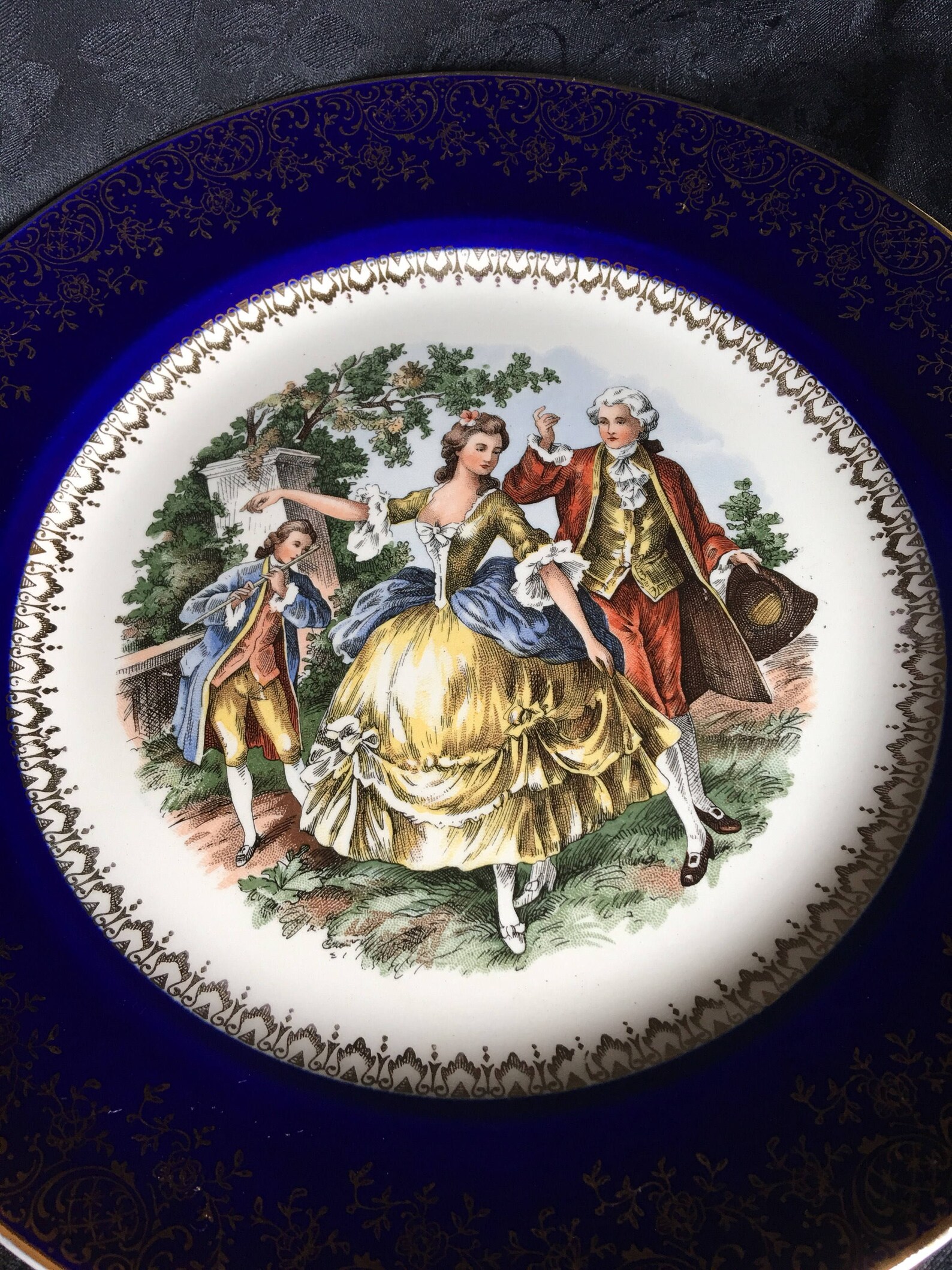 Century by Salem Plate 23 Karat Century by Salem Plates Etsy