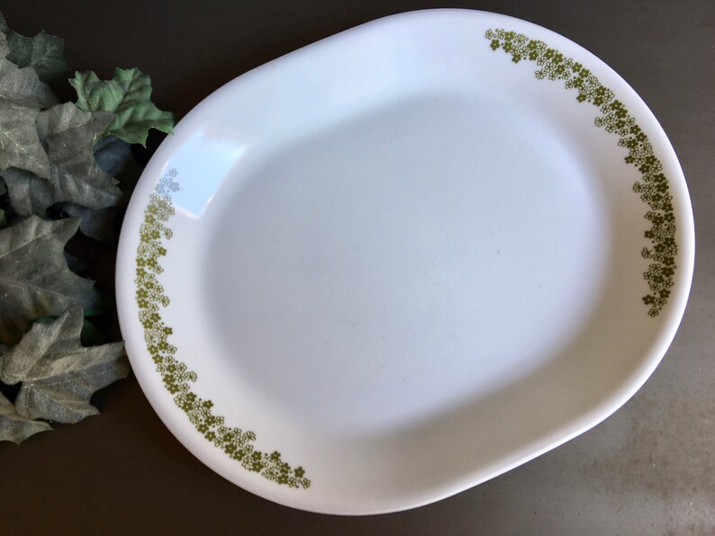 Spring Blossom Corelle Dishes Corelle Spring Blossom Green Etsy