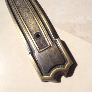 Brass Backplates, Antique Brass Backplate