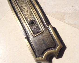 Brass Backplates, Antique Brass Backplate
