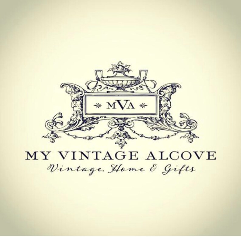 My Vintage Alcove logo for www.MyVintageAlcove.com and www.etsy.com/shop/MyVintageAlcove