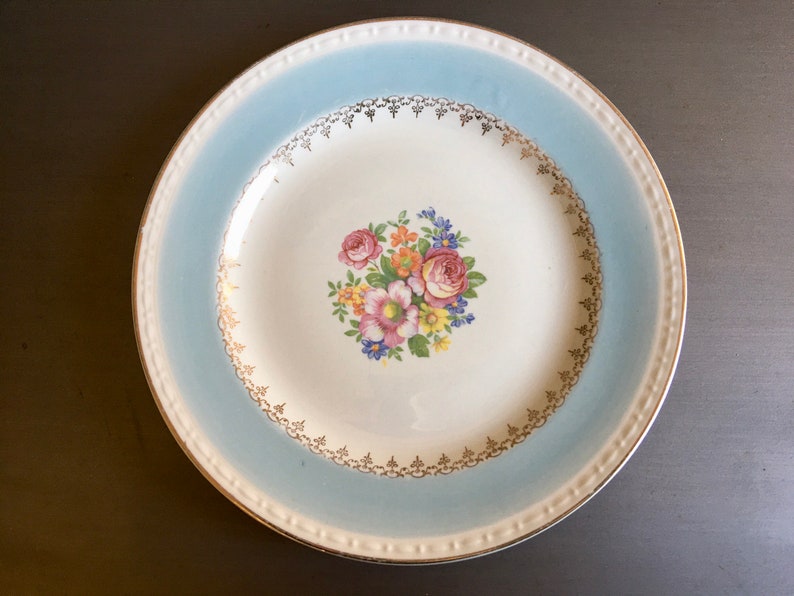 Vintage Homer Laughlin China Dessert Plates