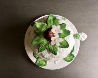 Jam Pot, Marmalade Pot With Spoon, Fruit Shaped Jam Pot, Fruit Shaped Dish