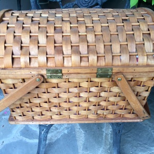 Picnic Basket For Four, Picnic Basket With Dishes image 6