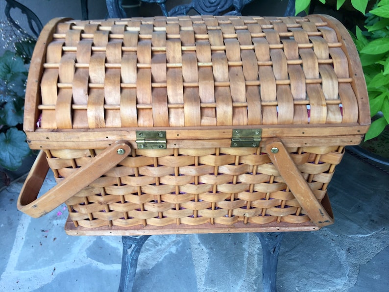 Picnic Basket For Four, Picnic Basket With Dishes image 6