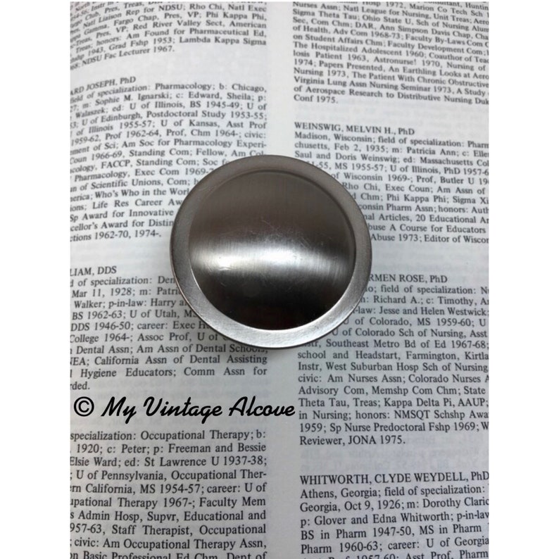 Brushed Silver Hardware.