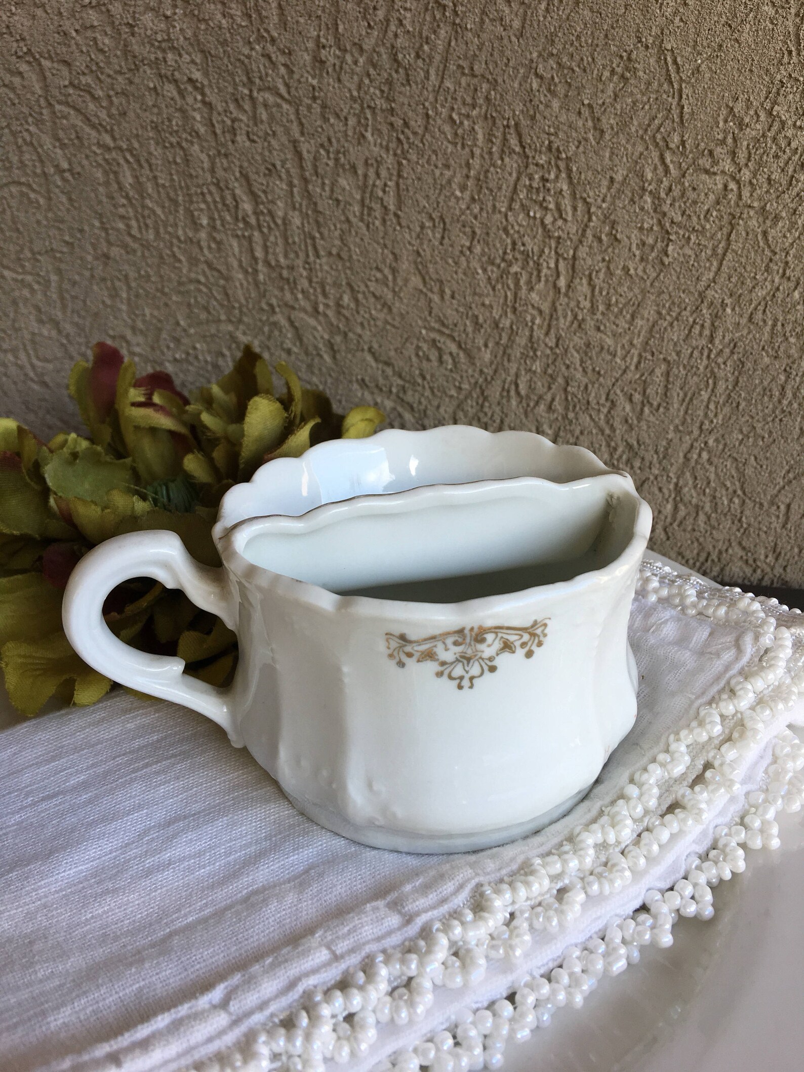 Antique Shaving Mug Antique Shaving Scuttle Antique Shaving Etsy