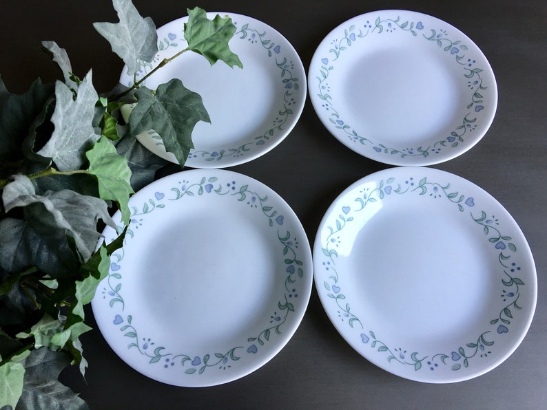 Corelle Bread and Butter Plates Corelle Dishes Country Etsy