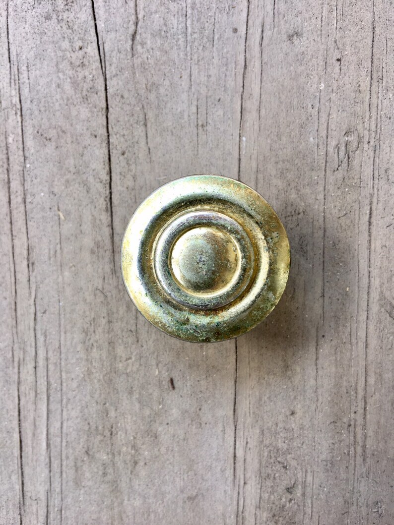 Old Brass Drawer Pulls Vintage Brass Pull Vintage Brass Etsy