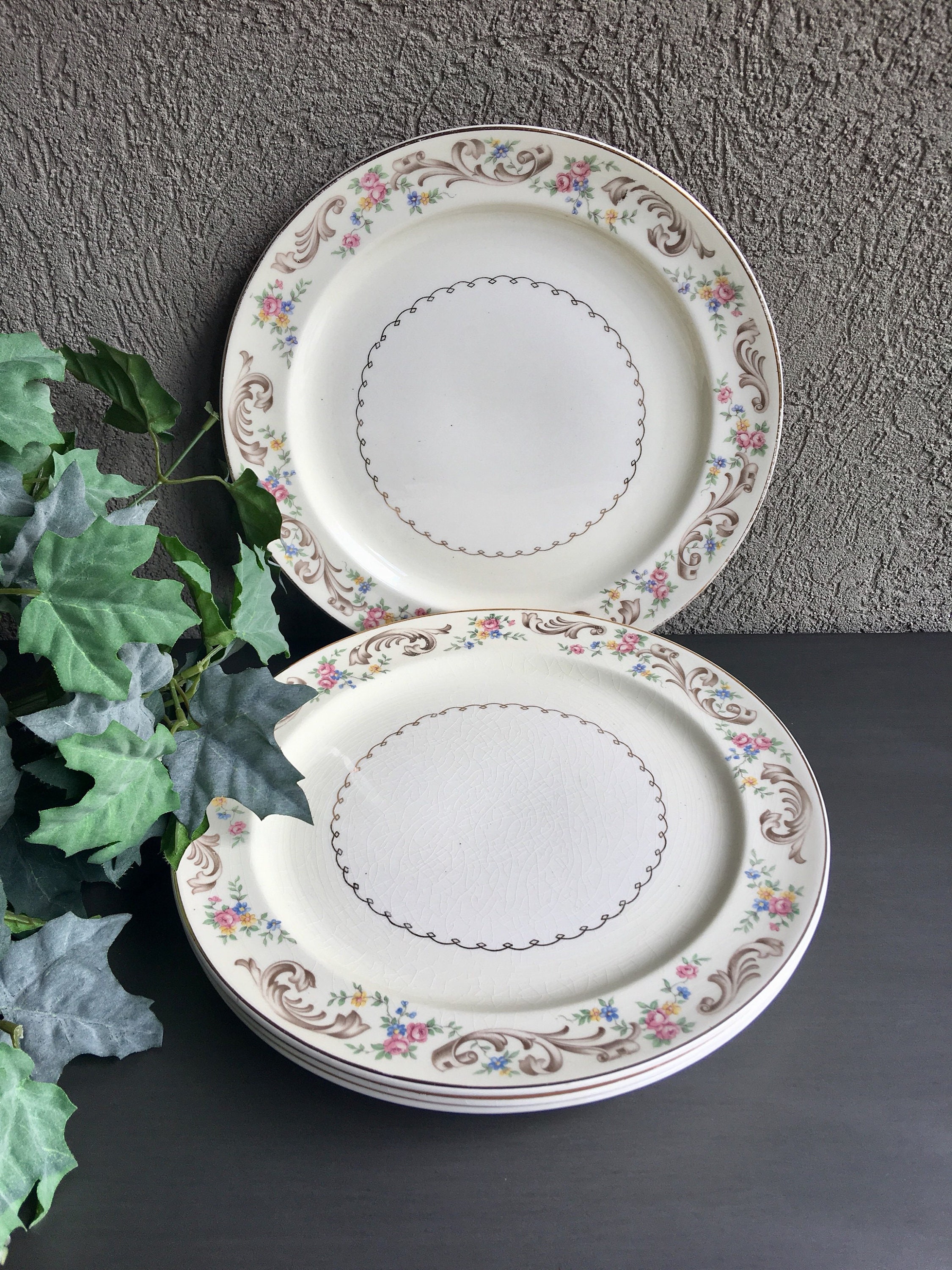 Paden City Pottery Duchess Pattern The Paden City Pottery Co Etsy
