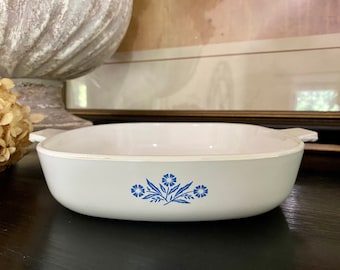 Corningware Frying Pan P9B, Corningware Stovetop Fry Pans, Corning Blue Cornflower