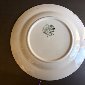 Homer Laughlin China Plates,