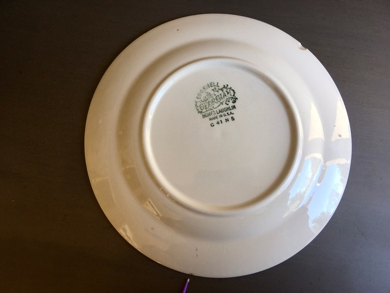 Homer Laughlin China Plates,