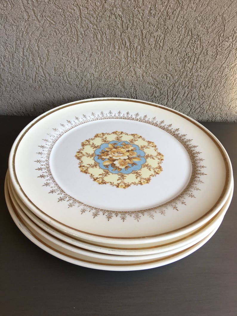 Limoges Candlelight American Limoges Warranted 22K Gold Etsy.de