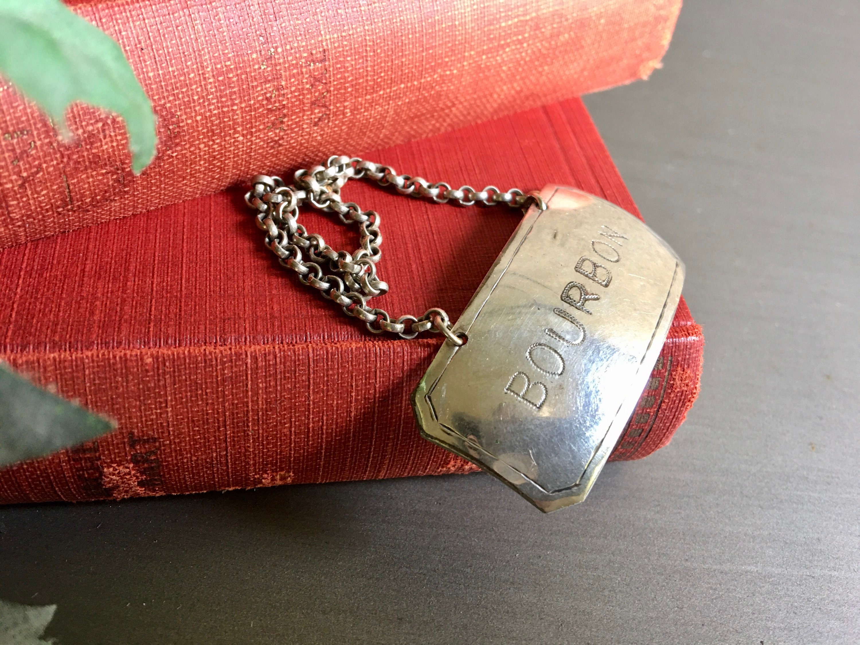 Vintage Sterling Decanter Tags Vintage Sterling Bourbon Etsy