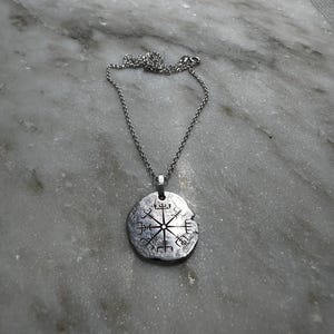 Hand forged Viking pendant