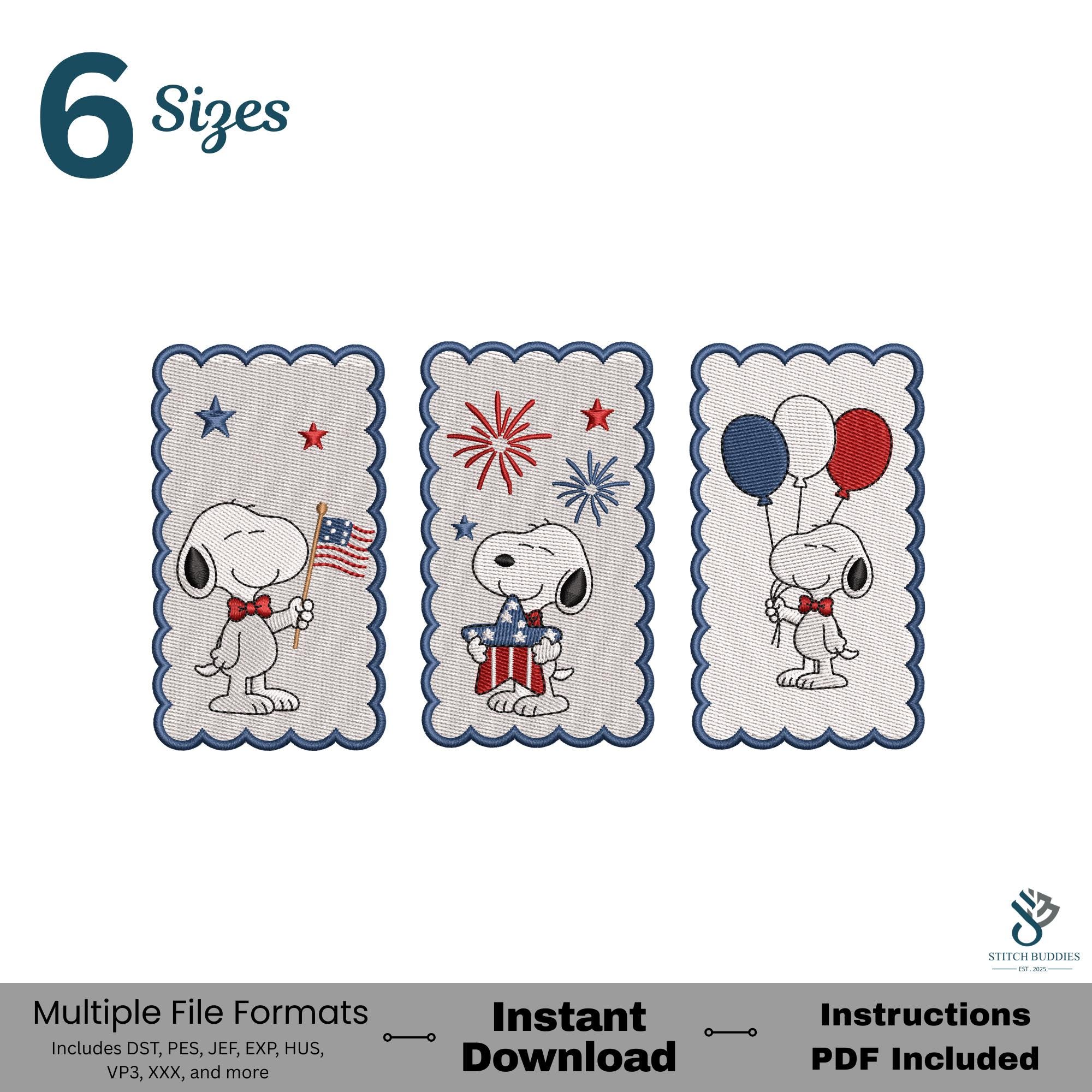 Snoopy American Flag - Etsy Israel