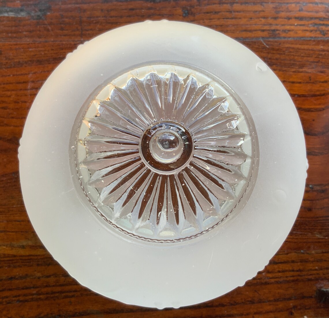 Glass Ceiling Light Bulb Cover Vintage 2 Sold Separately Etsy