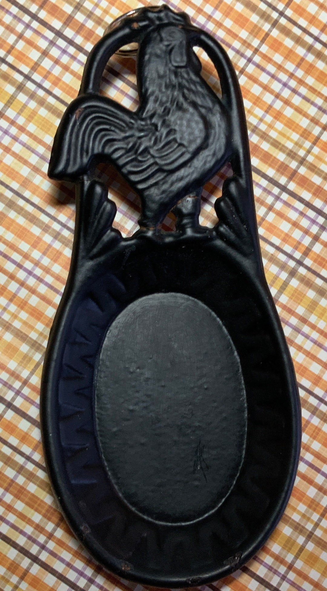 Spoon Rest Cast Iron Country Kitchen Farmhouse Kitchen Vintage Etsy