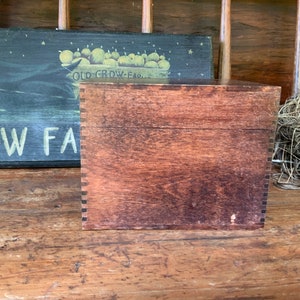 Recipe Box - Solid Wood Box - Dove Tail Corners -  File Box - Exceptional