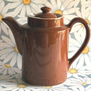 Hall Teapot - 2 Cup - Made in USA - Could be used for Cream - Brown - RARE