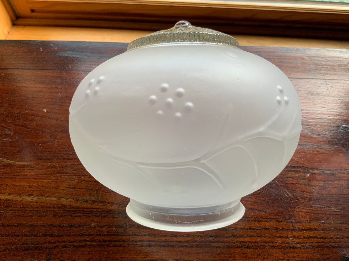 Glass Ceiling Light Bulb Cover Vintage 2 Sold Separately Etsy
