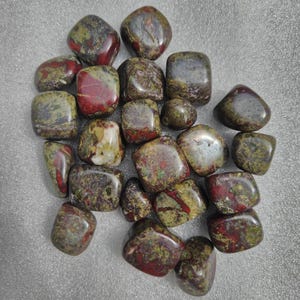 Bulk Dragon Blood Stone Tumbled Crystals – Natural Pocket Stones for Healing, Energy Work & Crafts