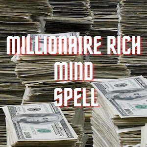 Millionaire Rich Mind Spell | Digital Ritual for Wealth Attraction, Money Flow, Success Energy & Prosperity Manifestation