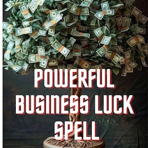 Powerful Business Luck Spell | Digital Ritual for Success, Wealth Attraction, Prosperity Flow, Customers & Financial Growth