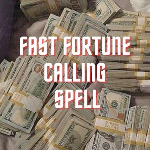 Feitiço para atrair a fortuna rapidamente | Ritual digital instantâneo para atrair dinheiro, energia de riqueza, fluxo de prosperidade e sorte financeira rápida