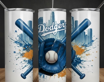 LA Baseball Team Champions Tumbler Wrap | 20 oz sublimatie-png (digitale download)