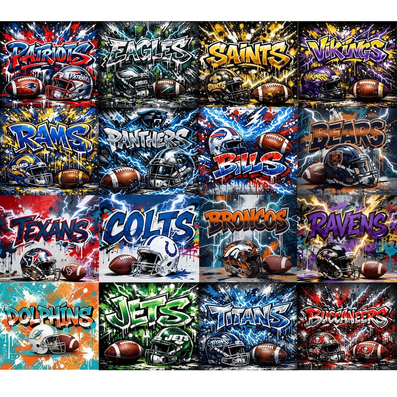 32 Football Tumbler Wrap Bundle