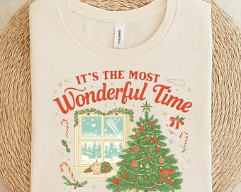 It's the Most Wonderful Time of the Year Png, Christmas Time PNG, It's The Most Wonderful Time PNG, Christmas Png, Vintage Christmas Png