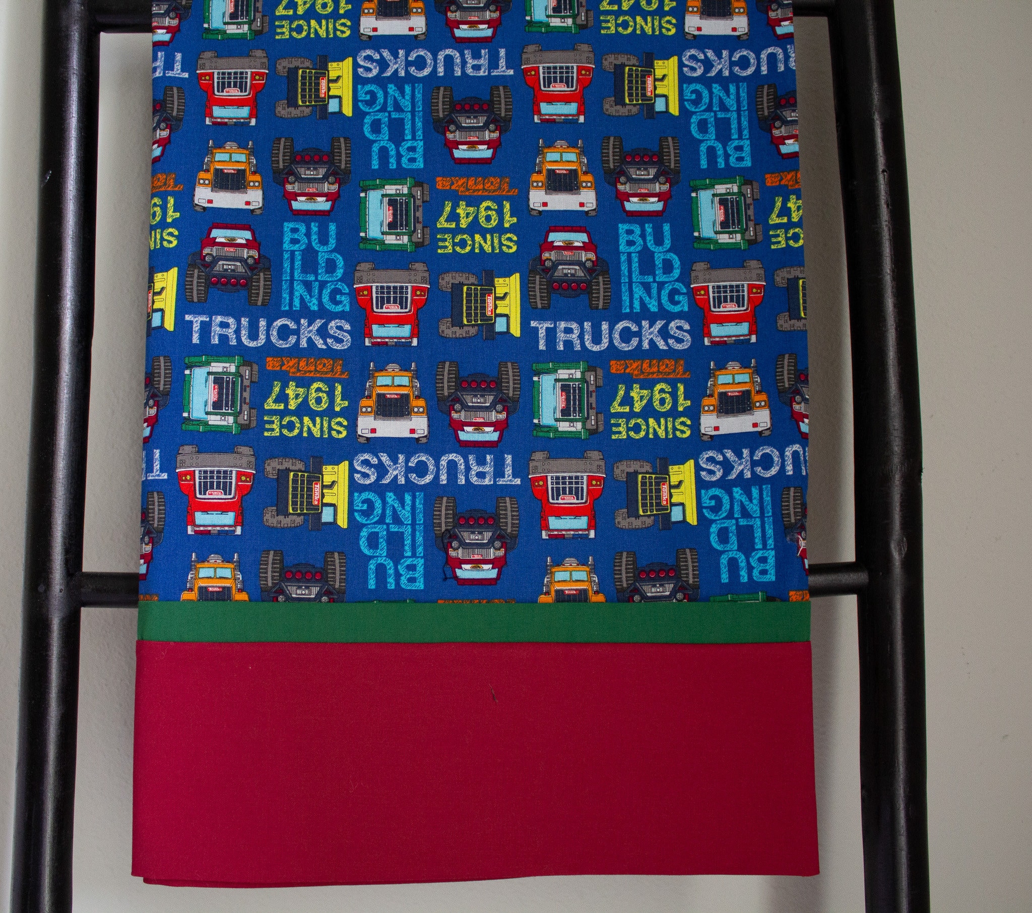 Pillowcase Trucks Gift for Kids Children Room Decor Gift for Etsy