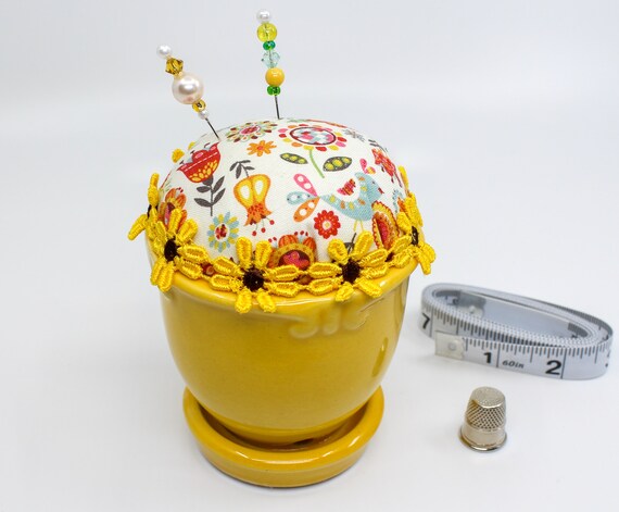 Flower Fabric Cozy Bowls - My Golden Thimble