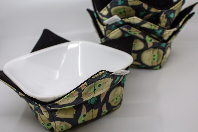 Baby Yoda Bowl Cozy Star Wars Mandalorian Order 1 or More Etsy