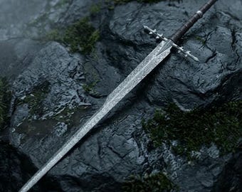 Ringwraiths Nazgûl Sword Witch-king of Angmar | Handmade Fantasy Ring of Power Movie | Cosplay Prop | Wedding, Anniversary, Father’s Gift