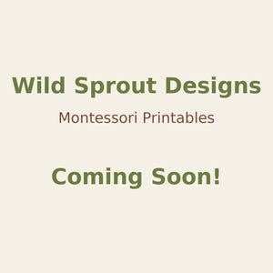 Coming Soon – Montessori Language Materials & Printables