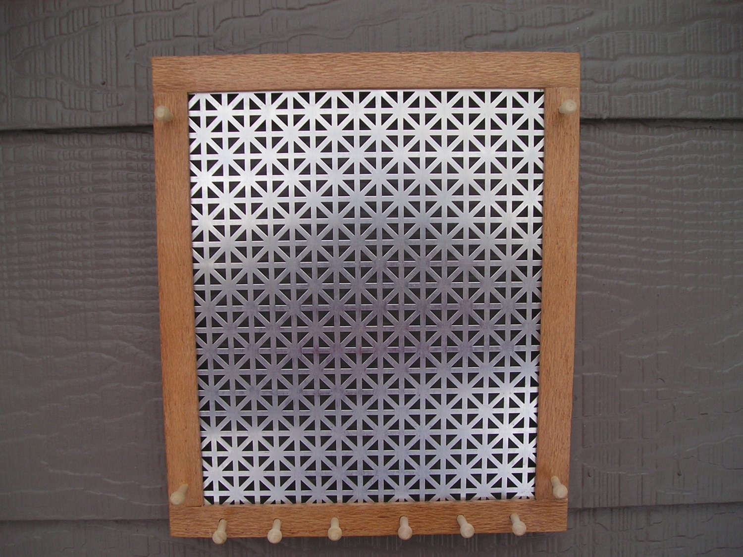 Soporte de joyería de montaje en pared madera de encaje | Etsy