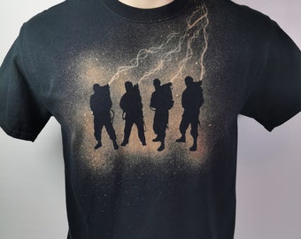 Ghostbusters Bleach Dye T shirt