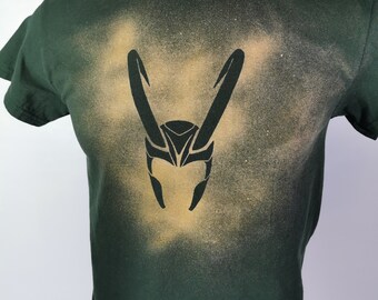 Loki Bleach Dyed T Shirt