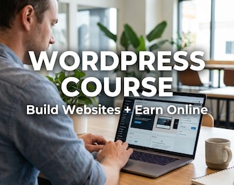 WordPress Elementor Kurs | Website von Grund auf neu erstellen, SEA-Optimierung, freiberufliche Fähigkeiten, Webdesign-Schulung, für Anfänger bis Fortgeschrittene