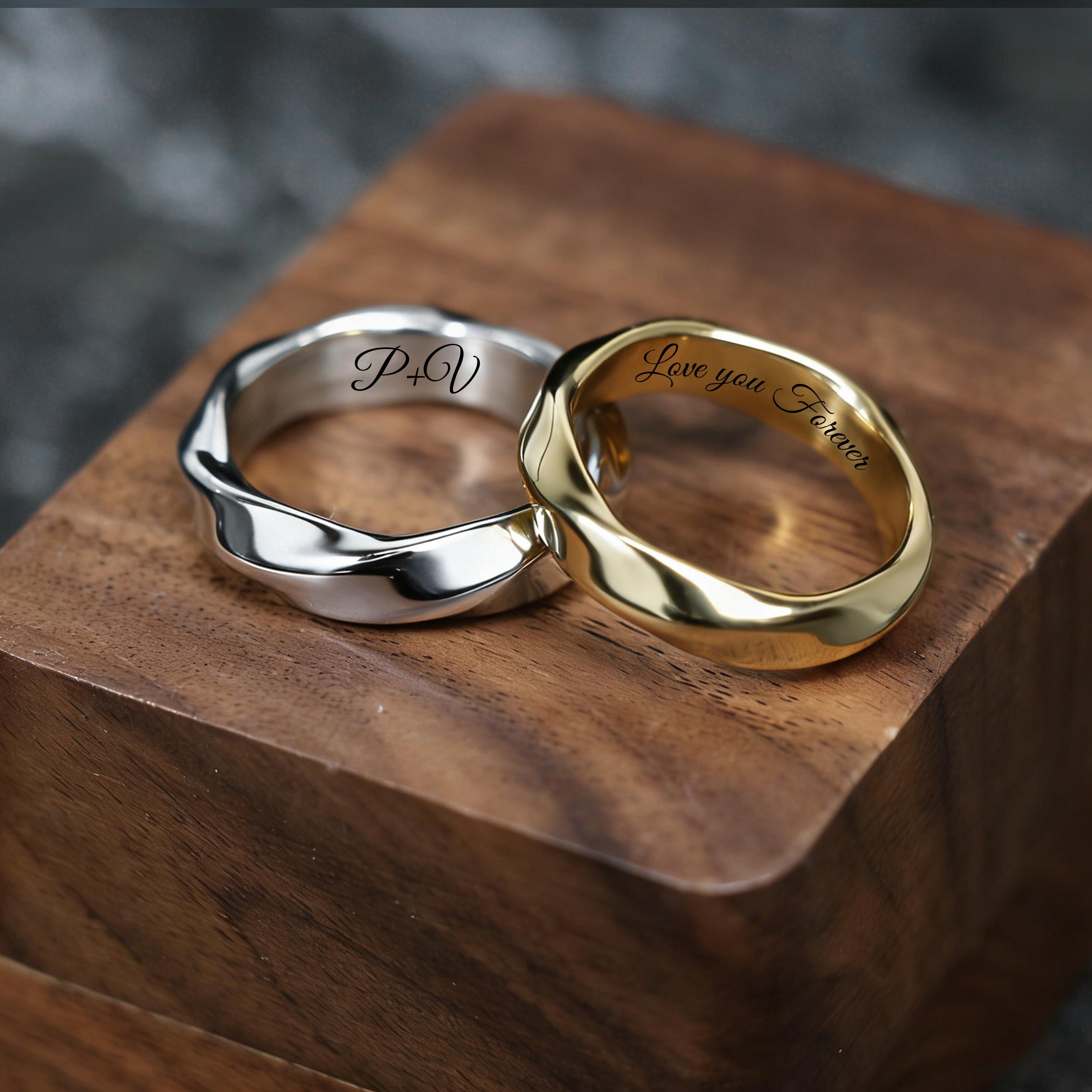 Bague Dorée Avec Pierre Fantaisie Taille 56 - Occasion, Sans Marque