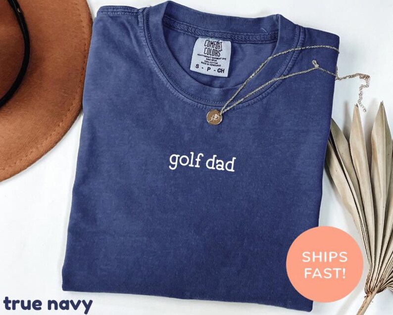 Comfort Colors® Golf Dad Shirt, Golf Shirt, Best Golfer Shirt, Golfing Shirt, Father's Day Shirt, Grandpa Golf Shirt, Dad Birthday Gift image 9