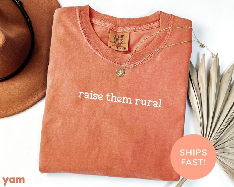 Comfort Colors® Raise Them Rural Shirt, Homeschooling Shirt, Farm Mom Shirt, Country Ranch Shirt, Homestead Mama Shirt, Gift for Mom image 7