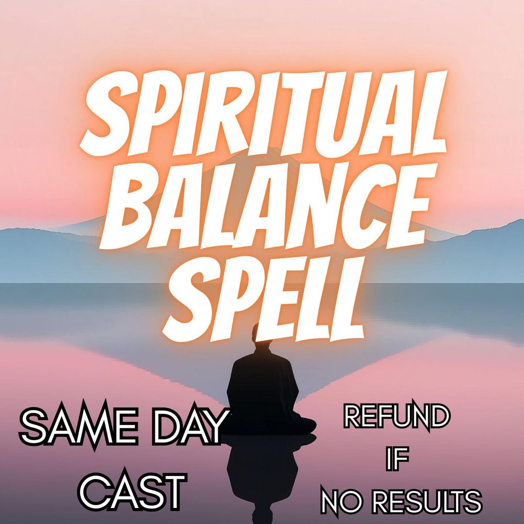 Spiritual Balance Spell, Align Mind Body and Energy Flow, Powerful ...