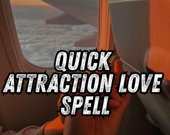 Hechizo de amor de atracción rápida, despierta el interés y el deseo romántico al instante, poderoso ritual de manifestación de amor, lanzamiento el mismo día.