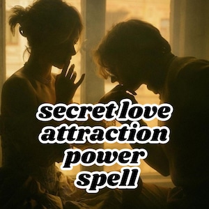 Secret Love Attraction Spell: Magnetic Charm for Romance (Same Day Cast and Fast Results)
