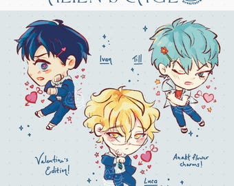 イヴァン・ティルとルカ - エイリアンステージキーホルダー [バレンタインエディション]