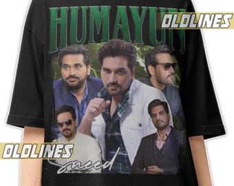 HUMAYUN SAEED BOOTLEG Shirt / Humayun Saeed Concert Band Tee / Humayun Saaed Vintage T-Shirt / Humayun Saaed Retro Merch
